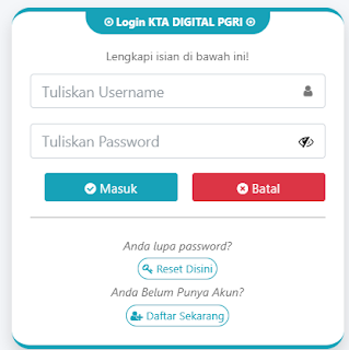 Register PGRI Bahauhulu - Persatuan Guru Republik Indonesia Cabang Bahauhulu